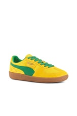 Puma Select Palermo in Yellow & Green, view 2, click to view large image.