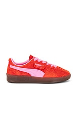 Puma Select Palermo Sneaker in Fierce Red & Poison Pink | FWRD