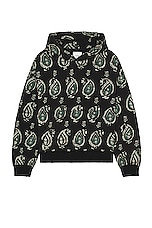 Found Monogram Hoodie in Black, view 1, click to view large image.