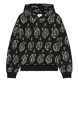 Found Monogram Hoodie in Black, view 1, click to view large image.