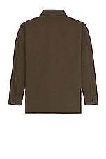 Found Multi Patch Work Jacket in Mocha, view 2, click to view large image.