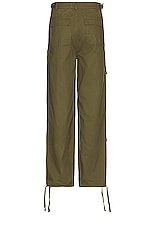 Found Twill Cargo Pant in Olive, view 2, click to view large image.