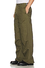 Found Twill Cargo Pant in Olive, view 4, click to view large image.