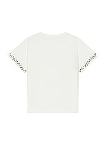 Found Flower Children Tee in Off White, view 2, click to view large image.