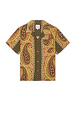 Found Paisley Short Sleeve Camp Shirt in Multi, view 1, click to view large image.