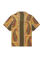 Found Paisley Short Sleeve Camp Shirt in Multi, view 2, click to view large image.
