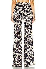 PRISCAVera Stretch Straight Leg Pant in Tortoise, view 3, click to view large image.