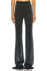 PRISCAVera Fitted Flared Pant in Black, view 1, click to view large image.