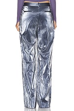 PRISCAVera Rainwear Straight Leg Pant in Mercury, view 4, click to view large image.