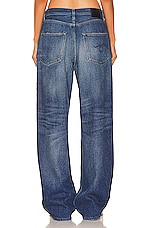 R13 D'arcy Loose Jean in Koze Vintage Indigo, view 3, click to view large image.