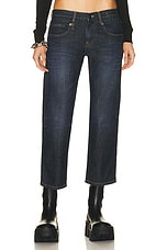 R13 Boy Straight Pant in Avery Indigo, view 1, click to view large image.
