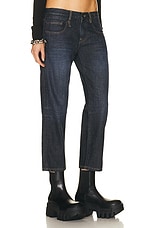 R13 Boy Straight Pant in Avery Indigo, view 2, click to view large image.
