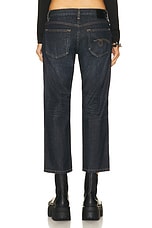R13 Boy Straight Pant in Avery Indigo, view 3, click to view large image.