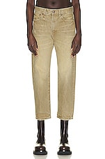 R13 Boyfriend Pant in Moss Green, view 1, click to view large image.