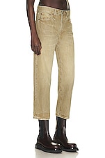 R13 Boyfriend Pant in Moss Green, view 2, click to view large image.