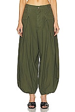 R13 Jesse Army Pant in Olive, view 1, click to view large image.
