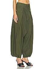 R13 Jesse Army Pant in Olive, view 2, click to view large image.