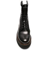 R13 Leather Boots in Black, view 4, click to view large image.