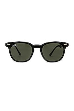 Ray-Ban Evolution Square in Black & Green, view 1, click to view large image.