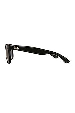 Ray-Ban Justin 55mm Polarized Sunglasses in Black, view 3, click to view large image.