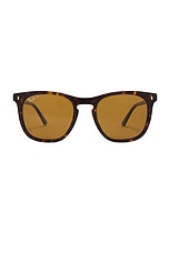 Ray-Ban Polarized Sunglasses in Brown, view 1, click to view large image.