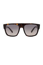 Ray-Ban Drifter Square Sunglasses in Black, view 1, click to view large image.