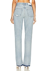 RE/DONE 70's High Rise Skinny Bootcut in Opal Indigo, view 3, click to view large image.