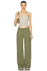 RE/DONE Baker Pant in Bayleaf, view 4, click to view large image.