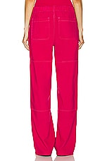 RE/DONE Beach Pant in Dragon Fruit, view 3, click to view large image.
