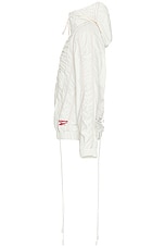 Reebok x Kanghyuk Hooded Jacket in White & Red, view 3, click to view large image.