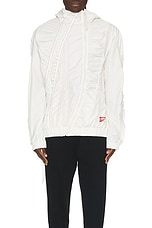 Reebok x Kanghyuk Hooded Jacket in White & Red, view 5, click to view large image.