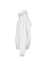Reebok x Hed Mayner Hooded Jacket in White, view 3, click to view large image.