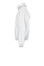 Reebok x Hed Mayner Hooded Jacket in White, view 3, click to view large image.