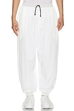 Reebok x Hed Mayner Jogger Track Pant in White, view 5, click to view large image.