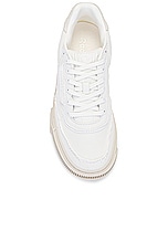 Reebok Club C Ltd in White Canvas, view 4, click to view large image.