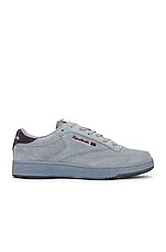 Reebok X NGG Club C Sneaker In Light Grey &amp; Black in Light Grey & Black, view 1, click to view large image.
