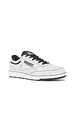 Reebok Club C 85 Vintage in Black & White, view 2, click to view large image.