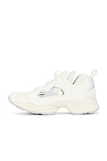 Reebok Istapump Fury 95 in Chalk, view 5, click to view large image.