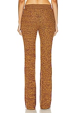 REMAIN Ribbed Staight Pants in Old Gold Combo, view 3, click to view large image.