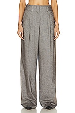 REMAIN Herringbone Ring Pants in Coffee Bean Combo, view 1, click to view large image.