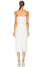 Rachel Gilbert Santiago Dress in Ivory, view 4, click to view large image.