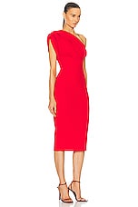 Rachel Gilbert Winnie Dress in Cherry, view 2, click to view large image.