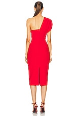 Rachel Gilbert Winnie Dress in Cherry, view 4, click to view large image.