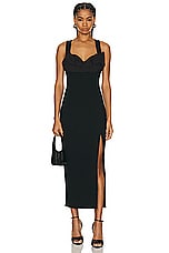 Rachel Gilbert Alaric Dress in Black, view 1, click to view large image.