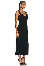 Rachel Gilbert Alaric Dress in Black, view 2, click to view large image.