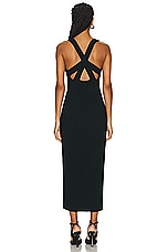 Rachel Gilbert Alaric Dress in Black, view 4, click to view large image.