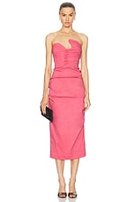 Rachel Gilbert Cheri Dress in Rose, view 1, click to view large image.