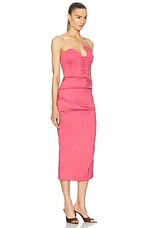 Rachel Gilbert Cheri Dress in Rose, view 2, click to view large image.