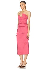 Rachel Gilbert Cheri Dress in Rose, view 3, click to view large image.