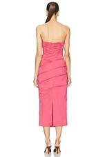 Rachel Gilbert Cheri Dress in Rose, view 4, click to view large image.